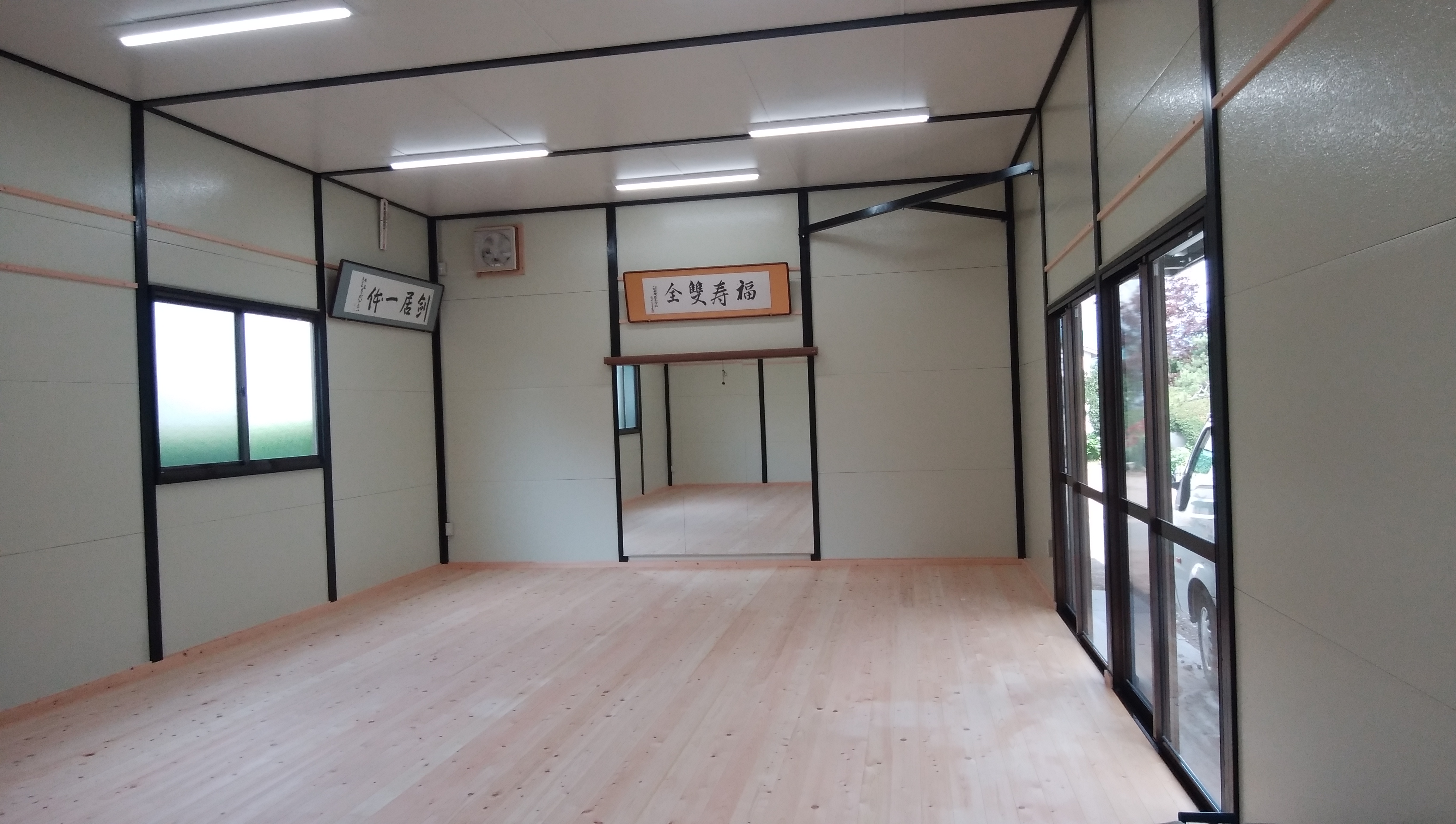 道場建築工事2