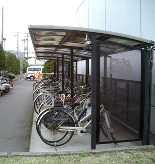 自転車置き場1