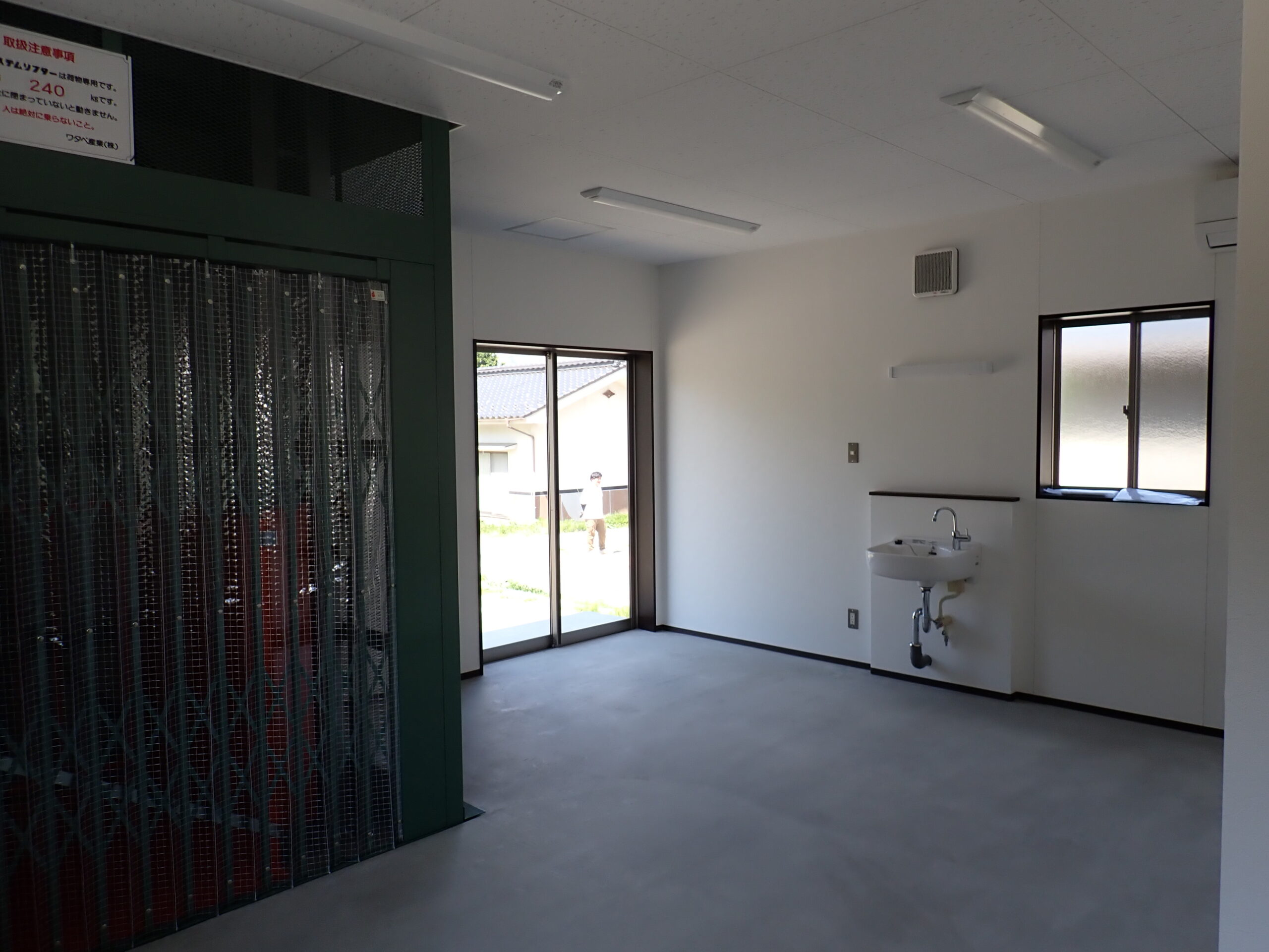 加工場・店舗併設2F建て倉庫設置その22