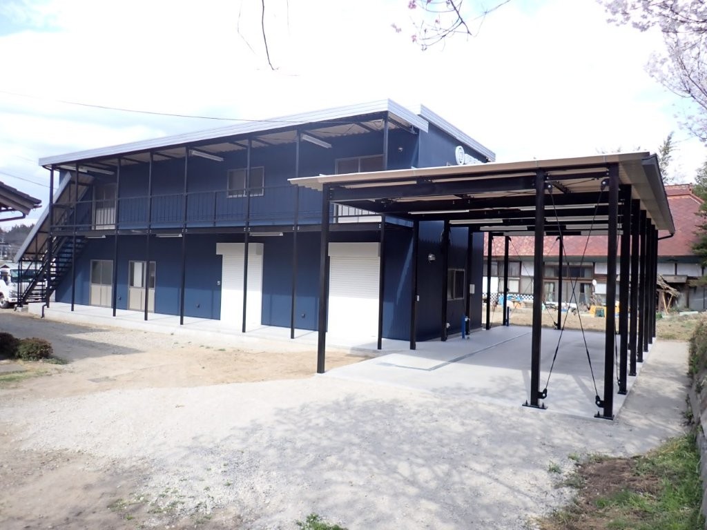 加工場・店舗併設2F建て倉庫設置その17