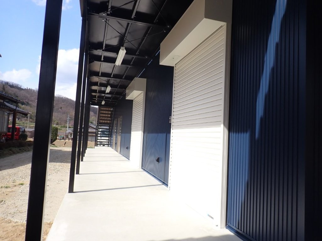 加工場・店舗併設2F建て倉庫設置その15