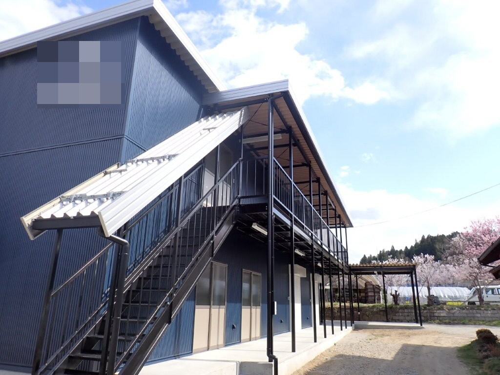 加工場・店舗併設2F建て倉庫設置その14