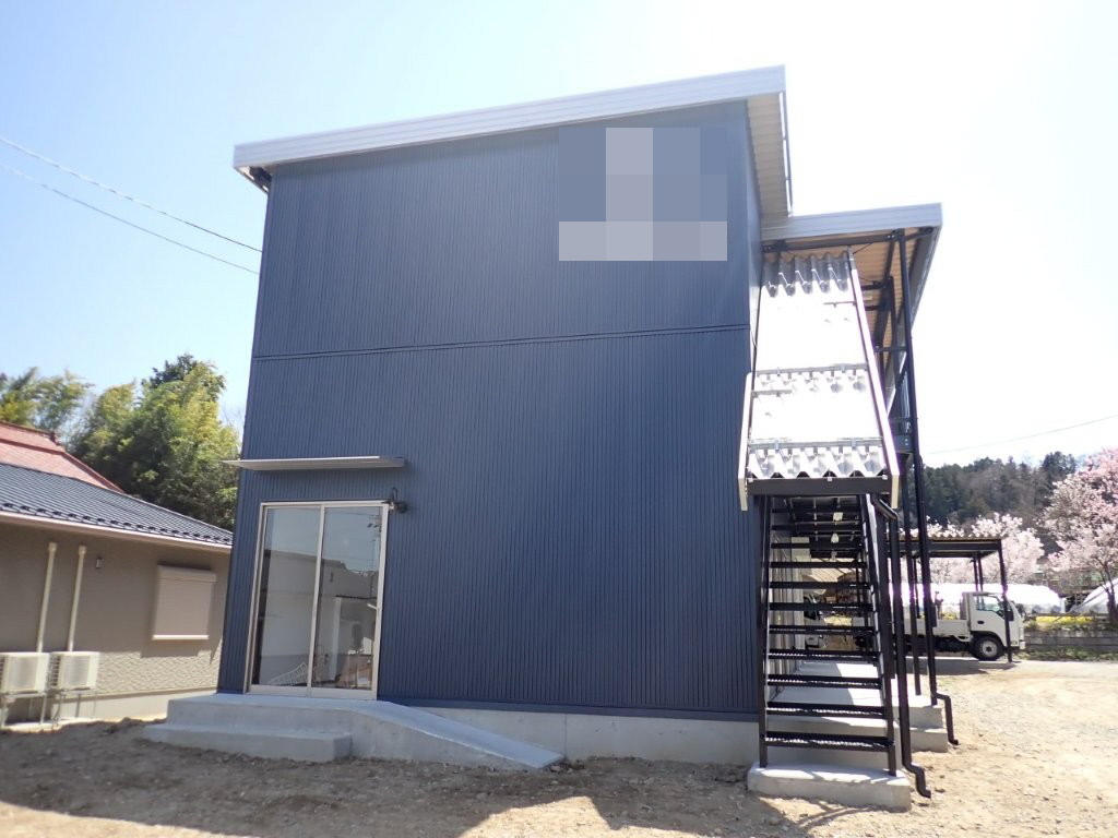 加工場・店舗併設2F建て倉庫設置その13