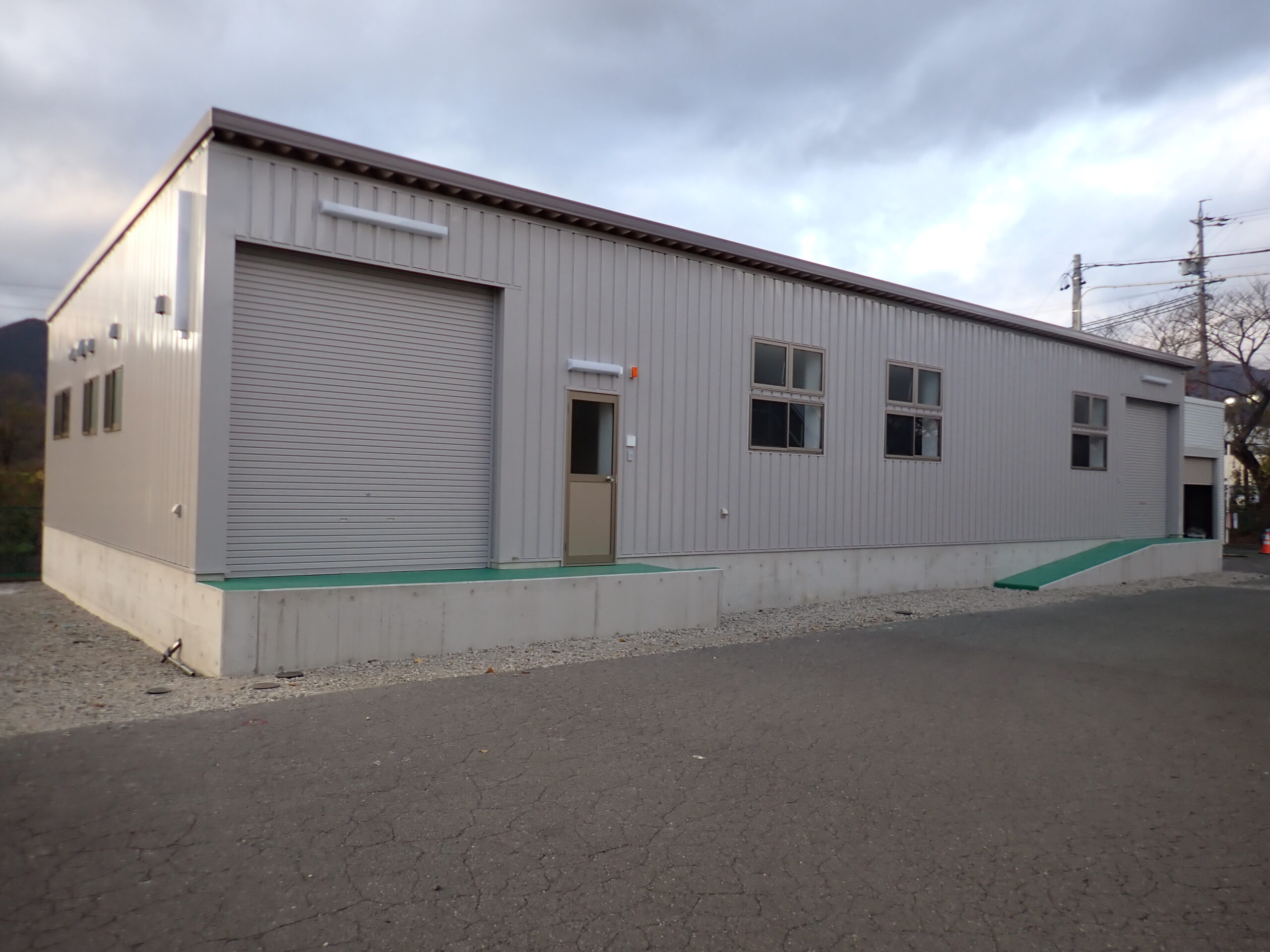 大型倉庫設置工事